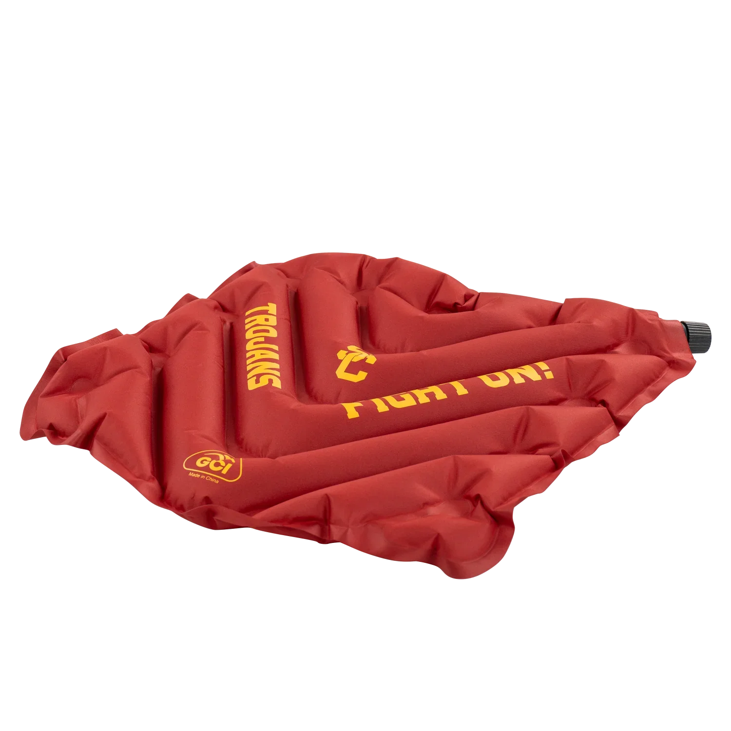 Side angle of V Seat with USC Trojans print.