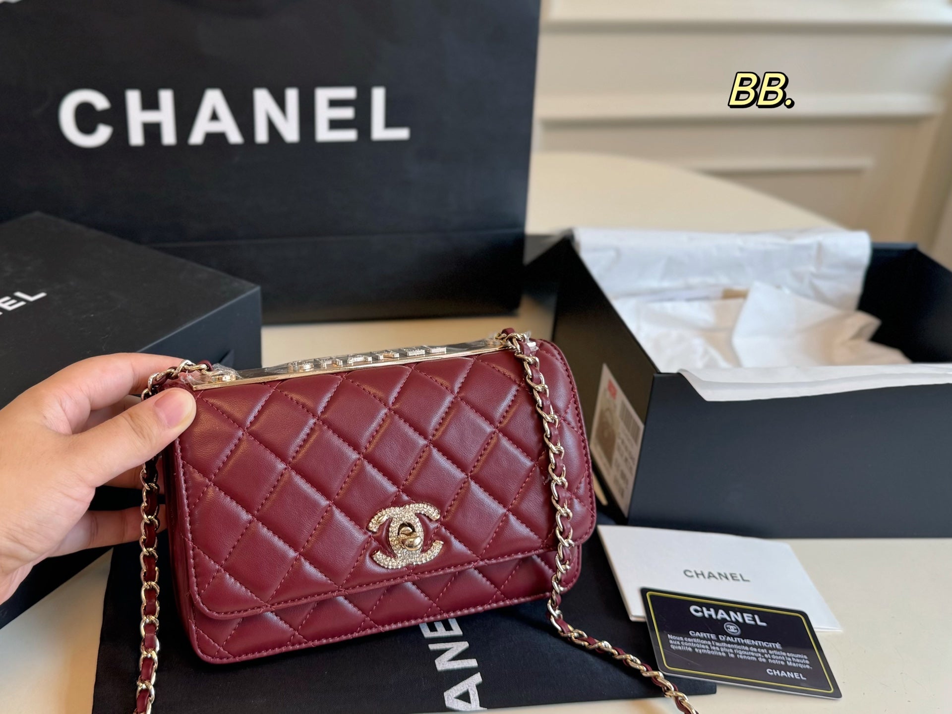 Chanel Diamond-encrusted WOC Chain Bag