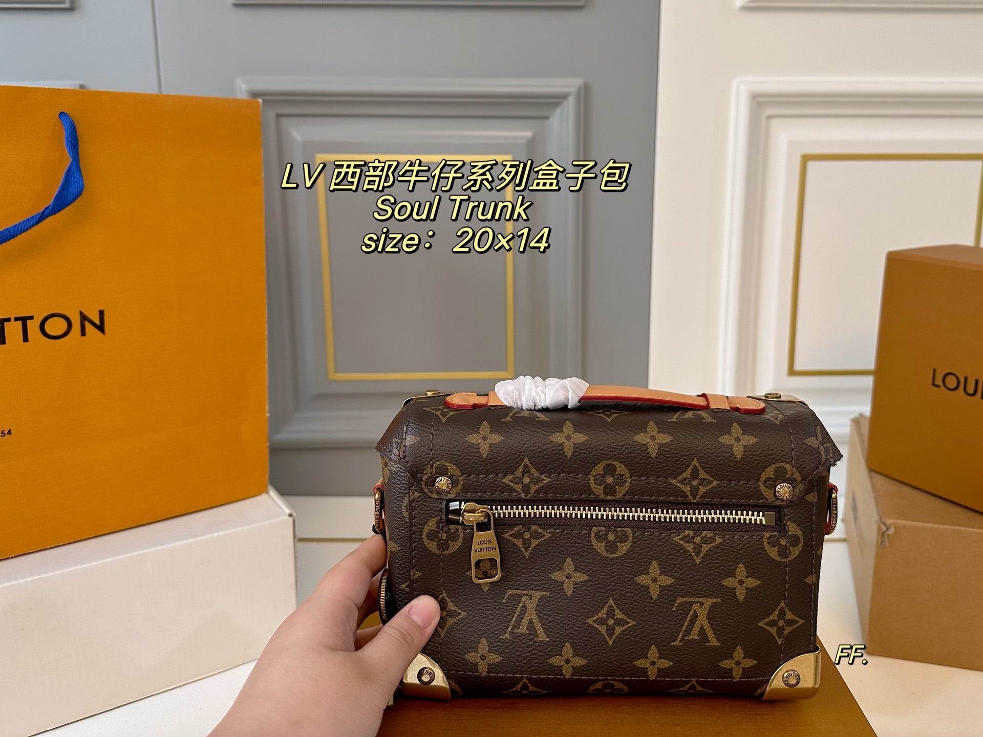 LV Western Cowboy Collection SOUL TRUNK Handbag & Crossbody Bag