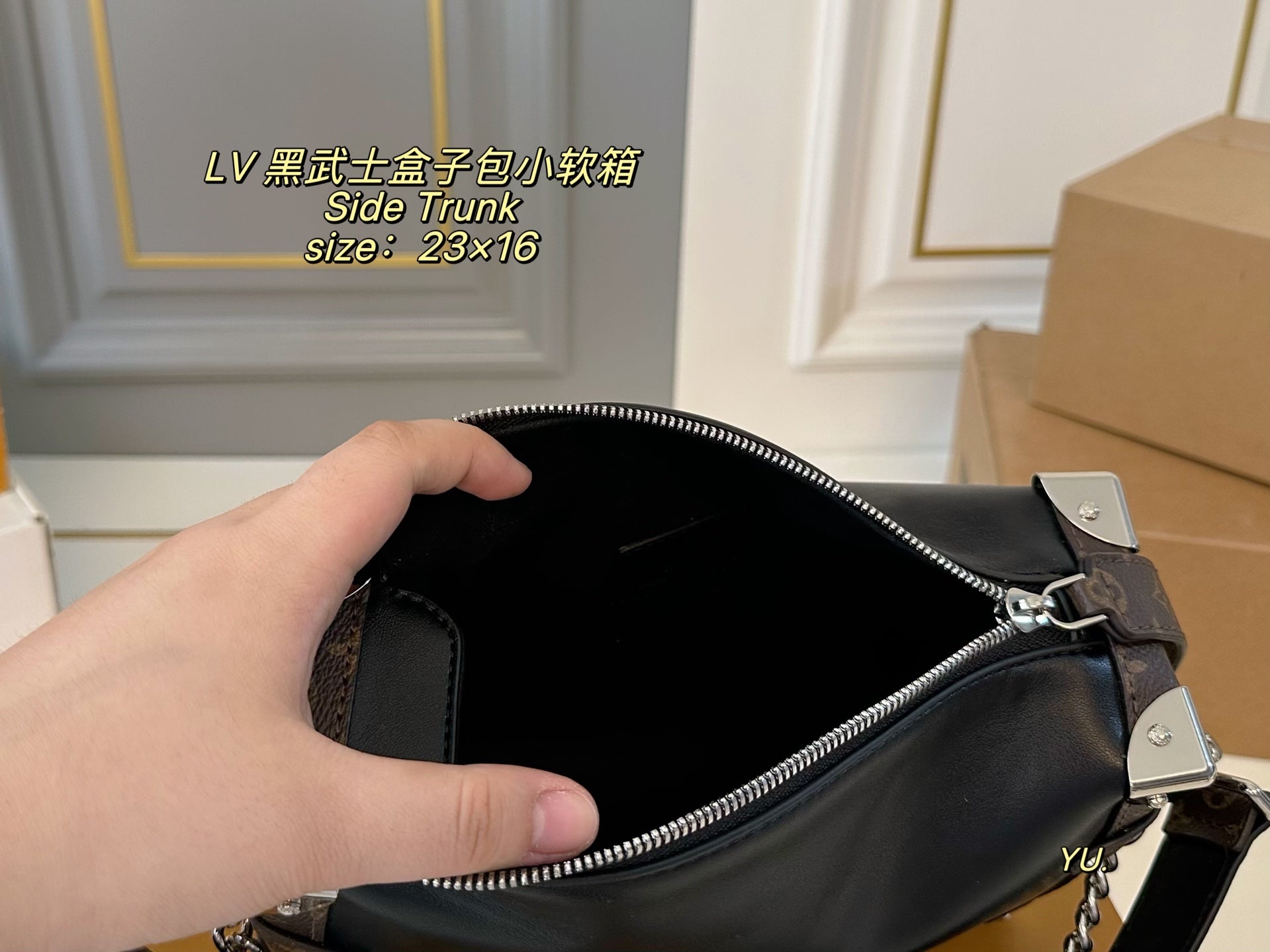 LV Darth Vader Box Bag