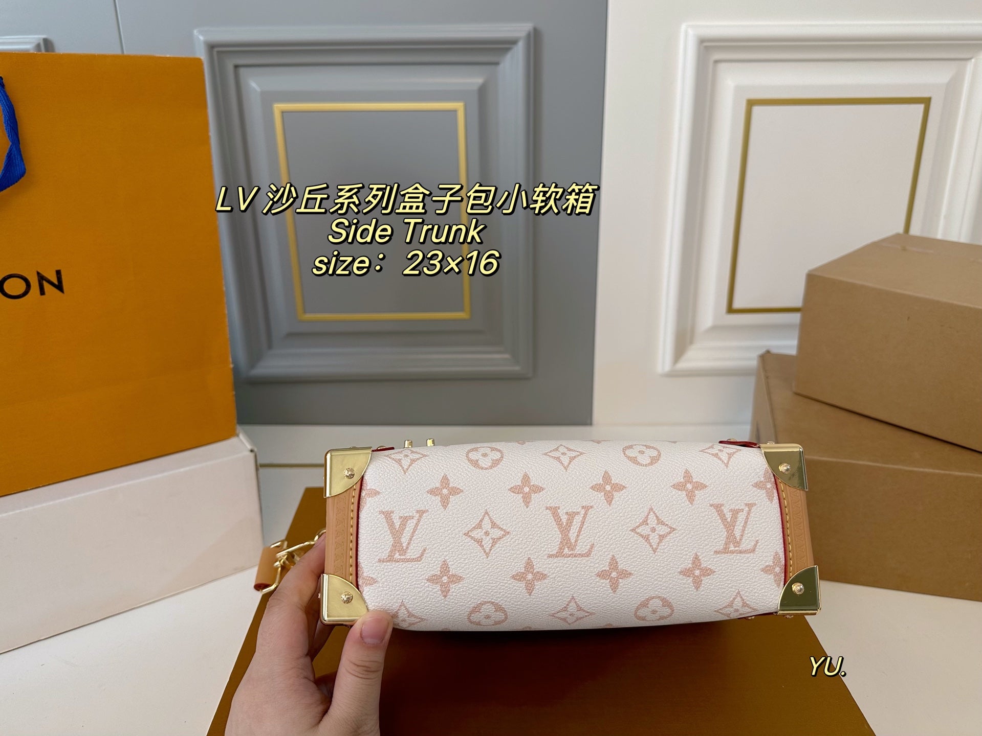 LV Darth Vader Box Bag