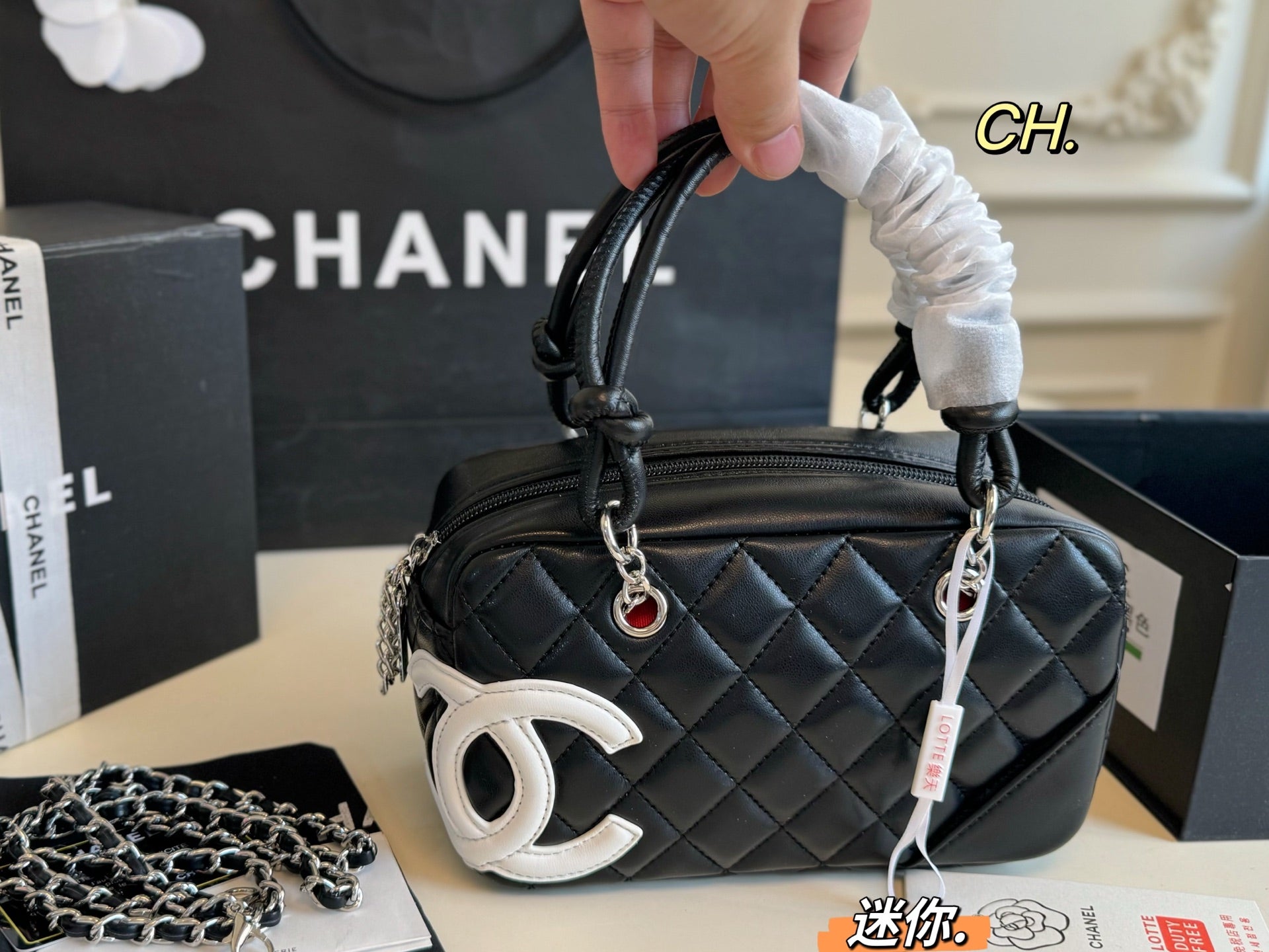 CHANEL Cambon Handbag