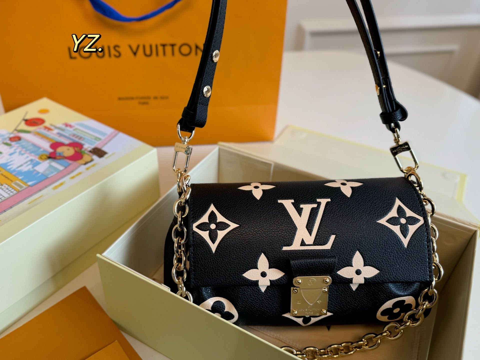 LV Embossed Favorite Cloud Bag