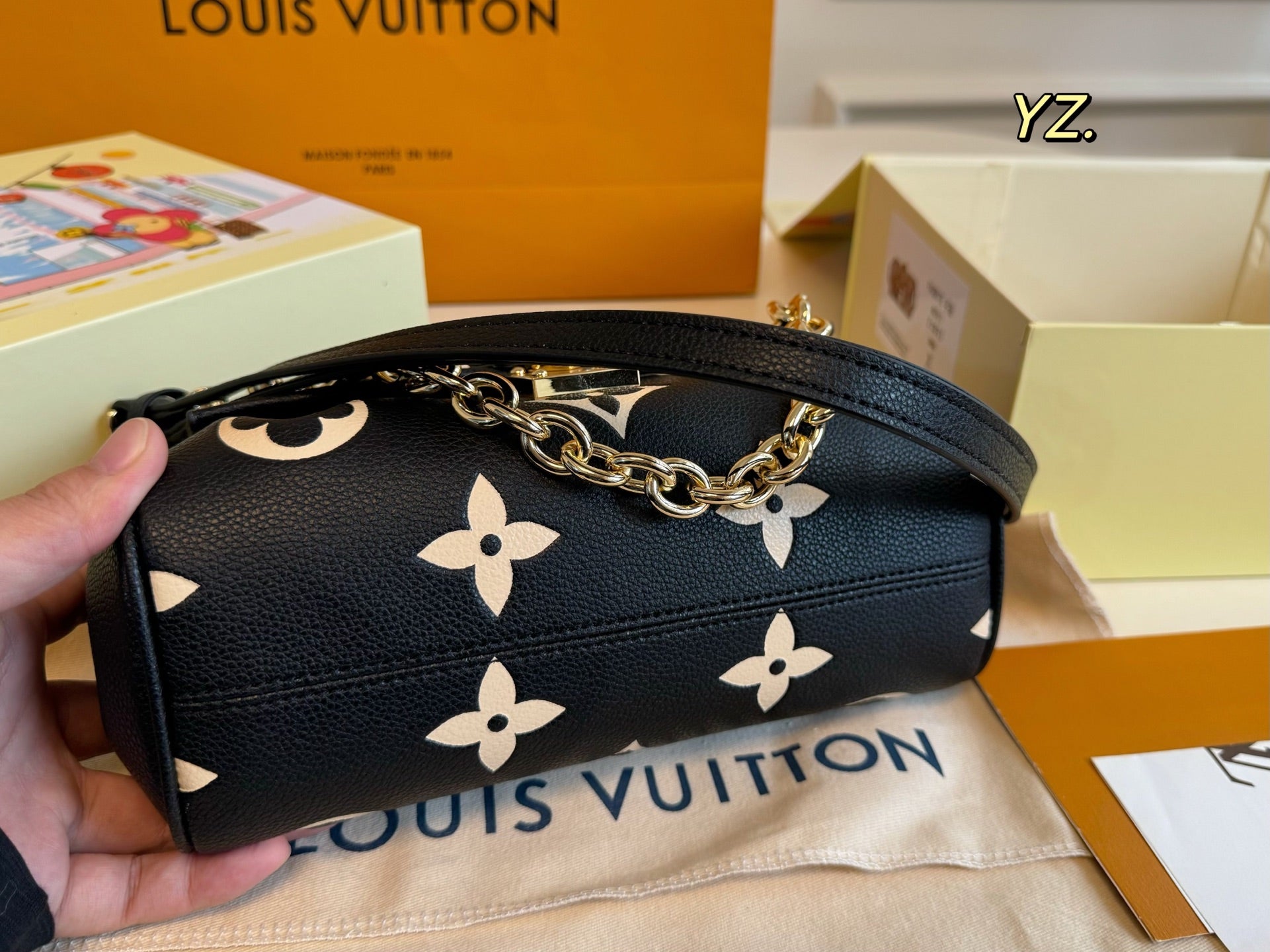 LV Embossed Favorite Cloud Bag