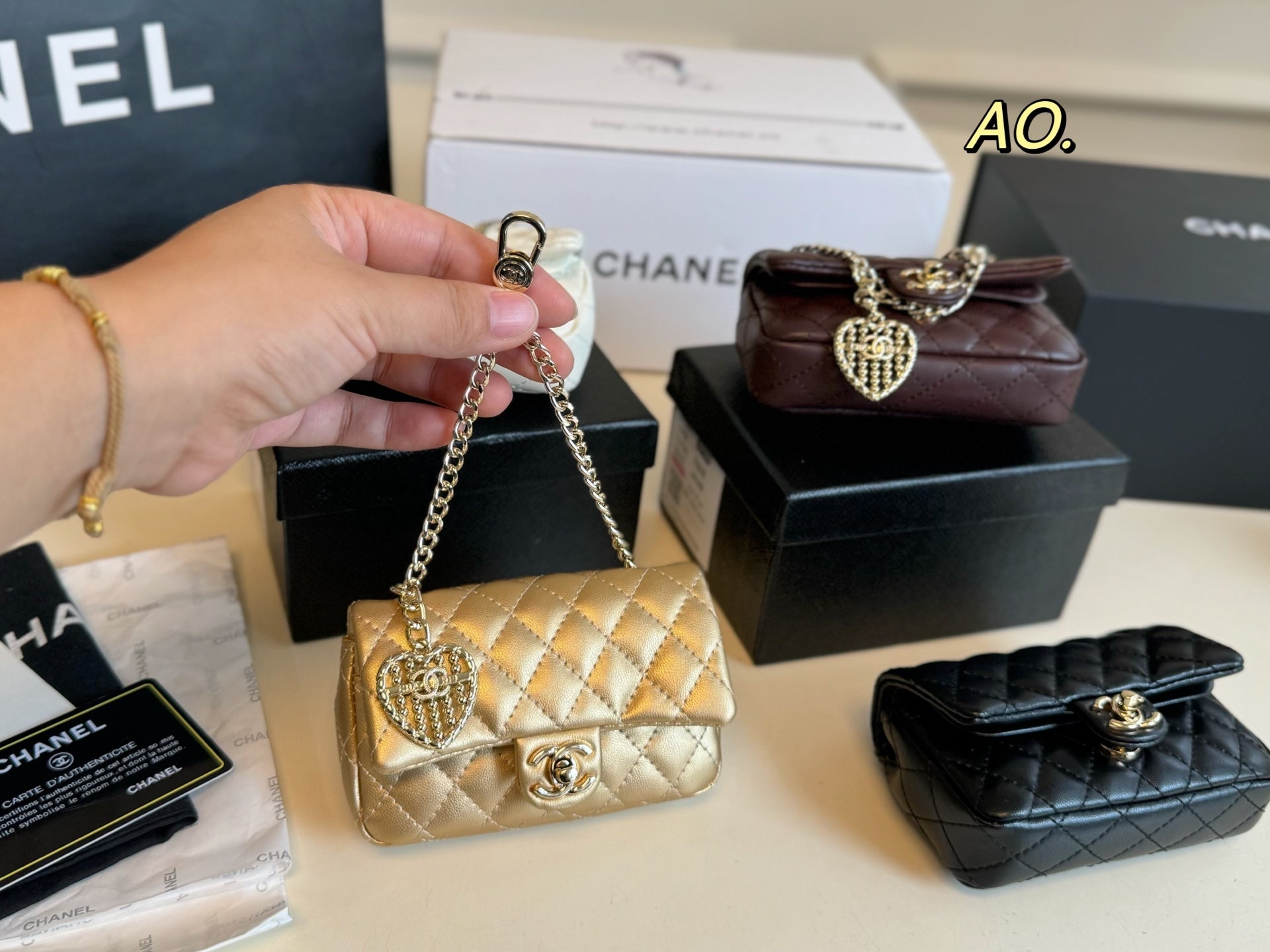 CHANEL Chain Bag Pendant