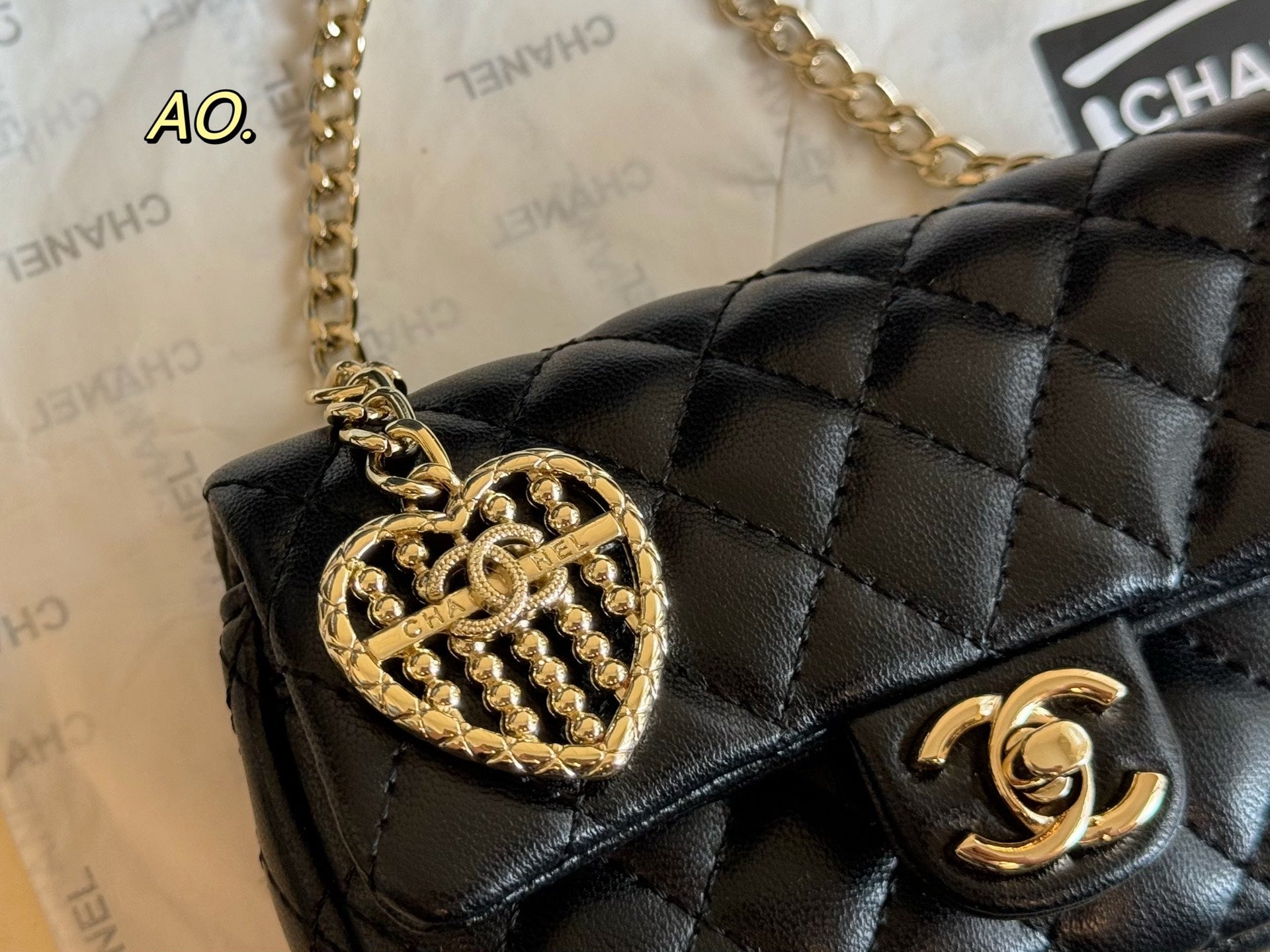 CHANEL Chain Bag Pendant