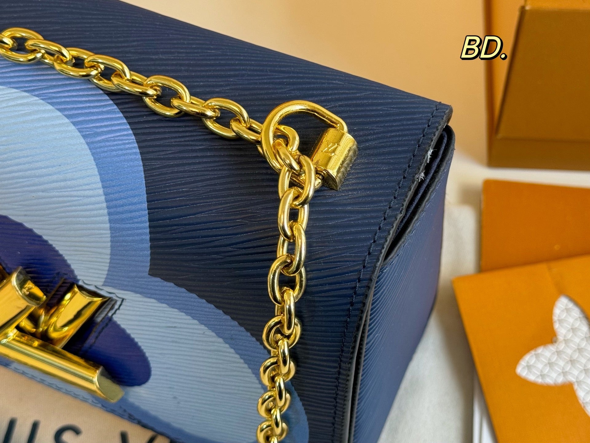 LV Heart Twist Crossbody Handbag