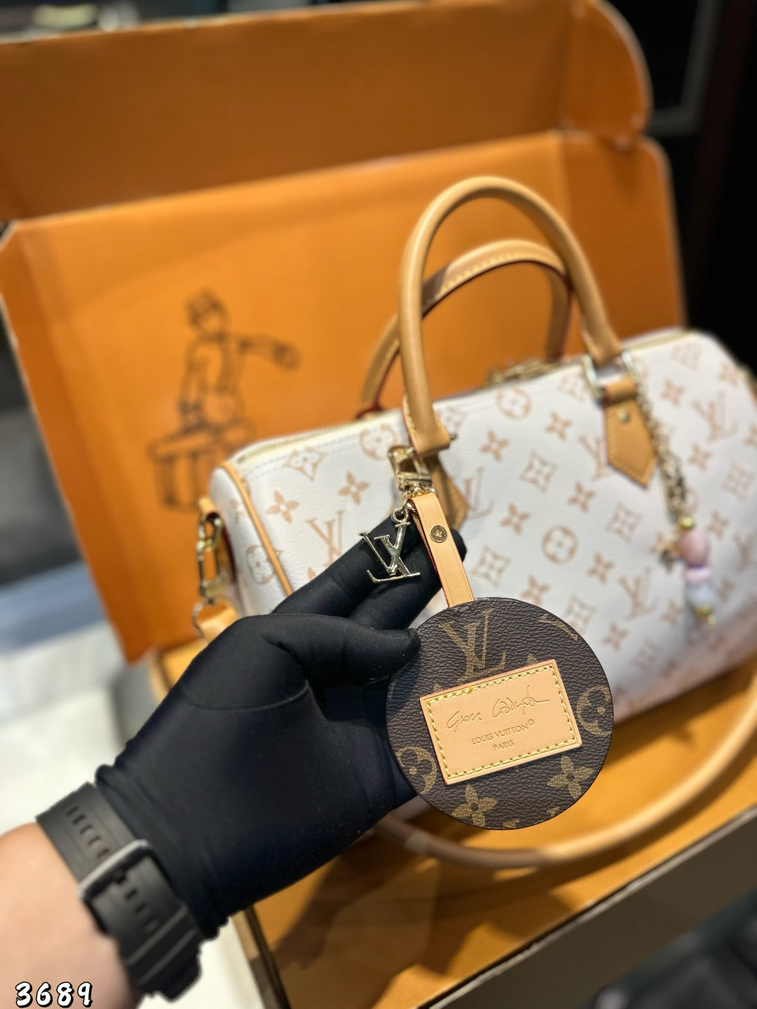 LV Speedy Soft 30 Handbag