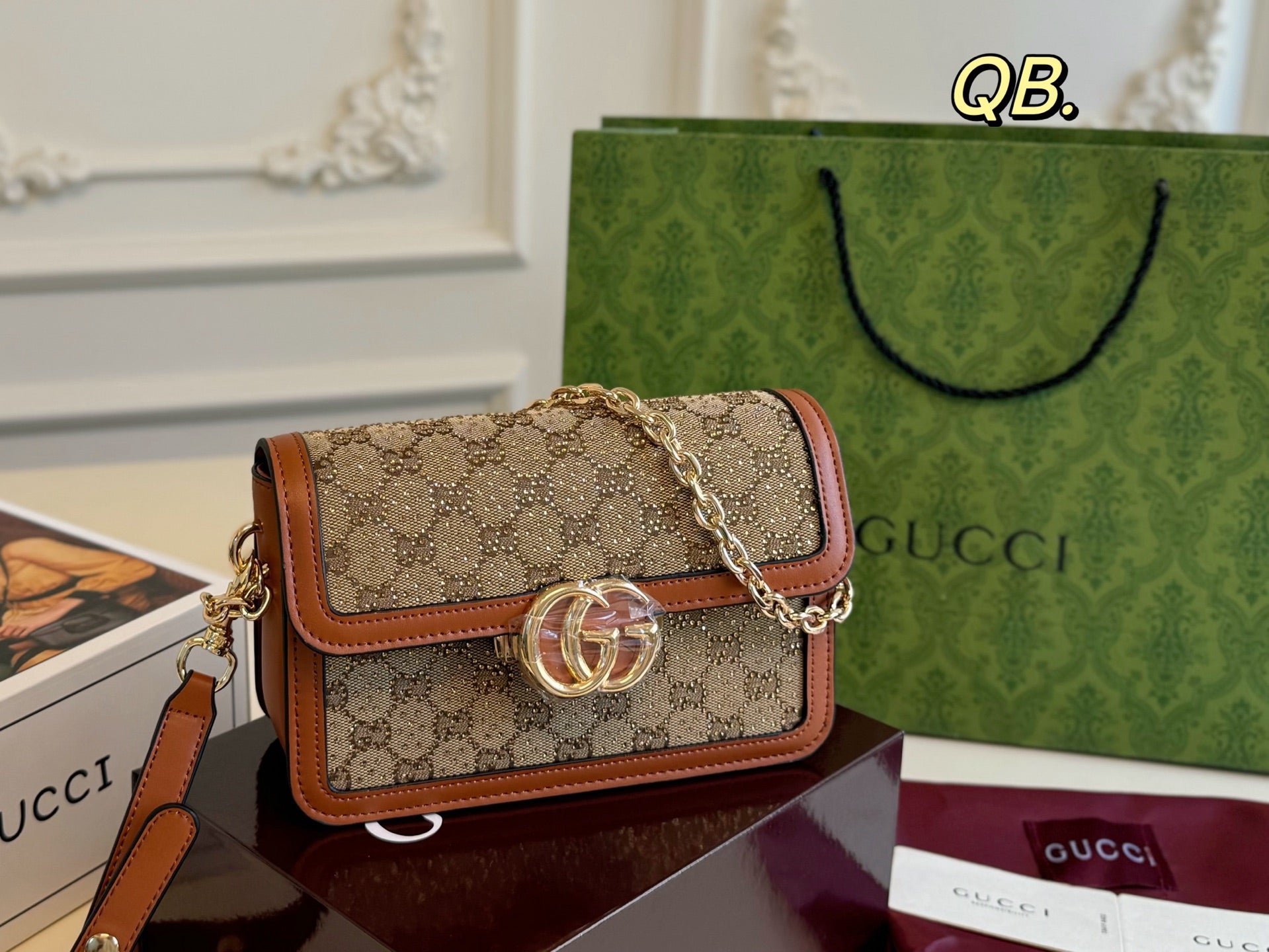 GUCCI Go Series ChainFlap Bag
