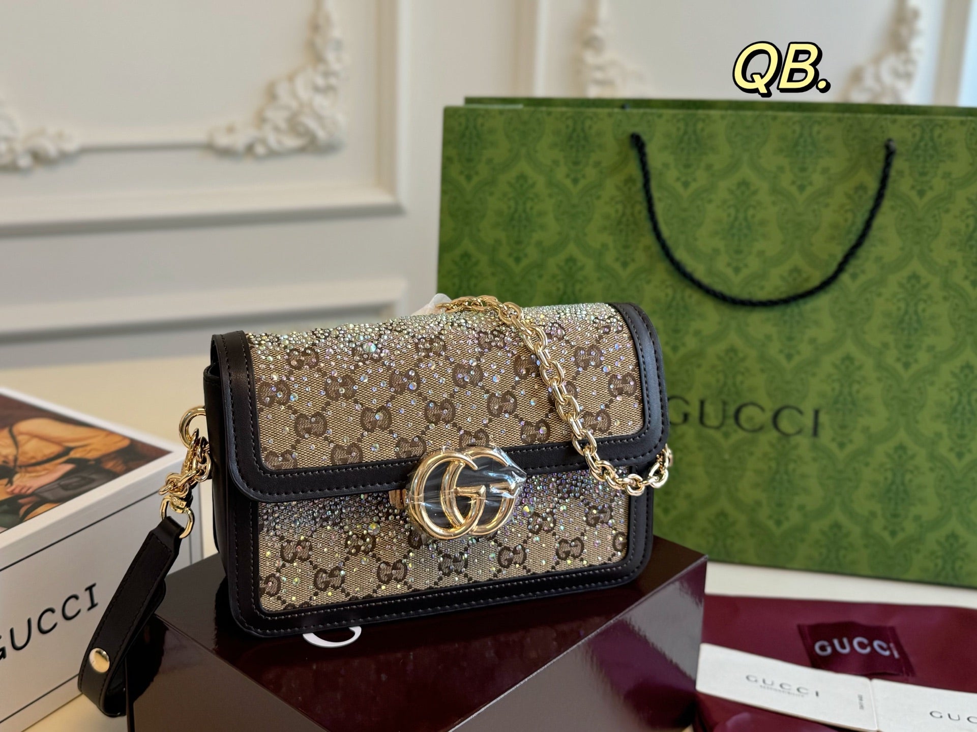 GUCCI Go Series ChainFlap Bag