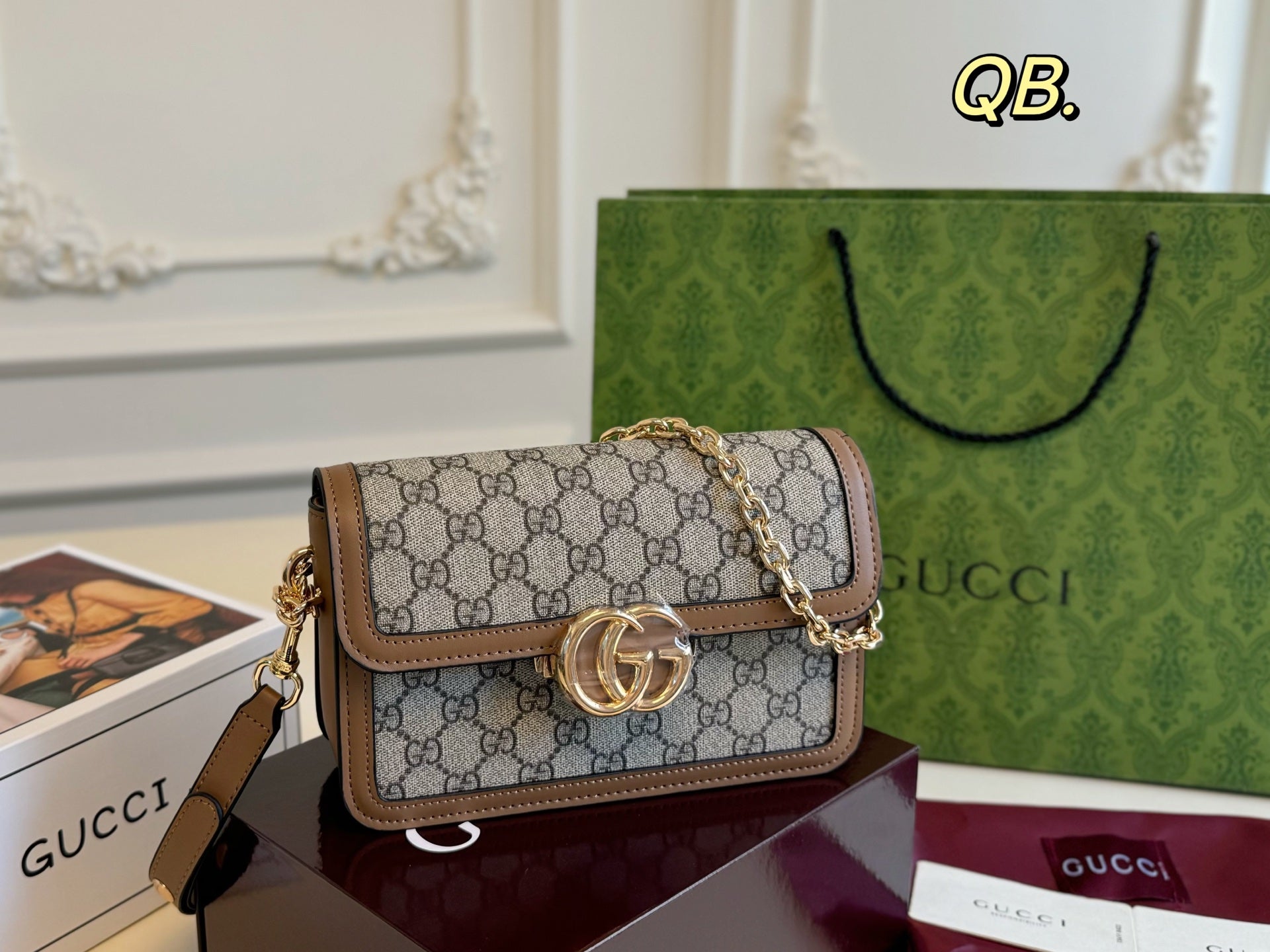 GUCCI Go Series ChainFlap Bag