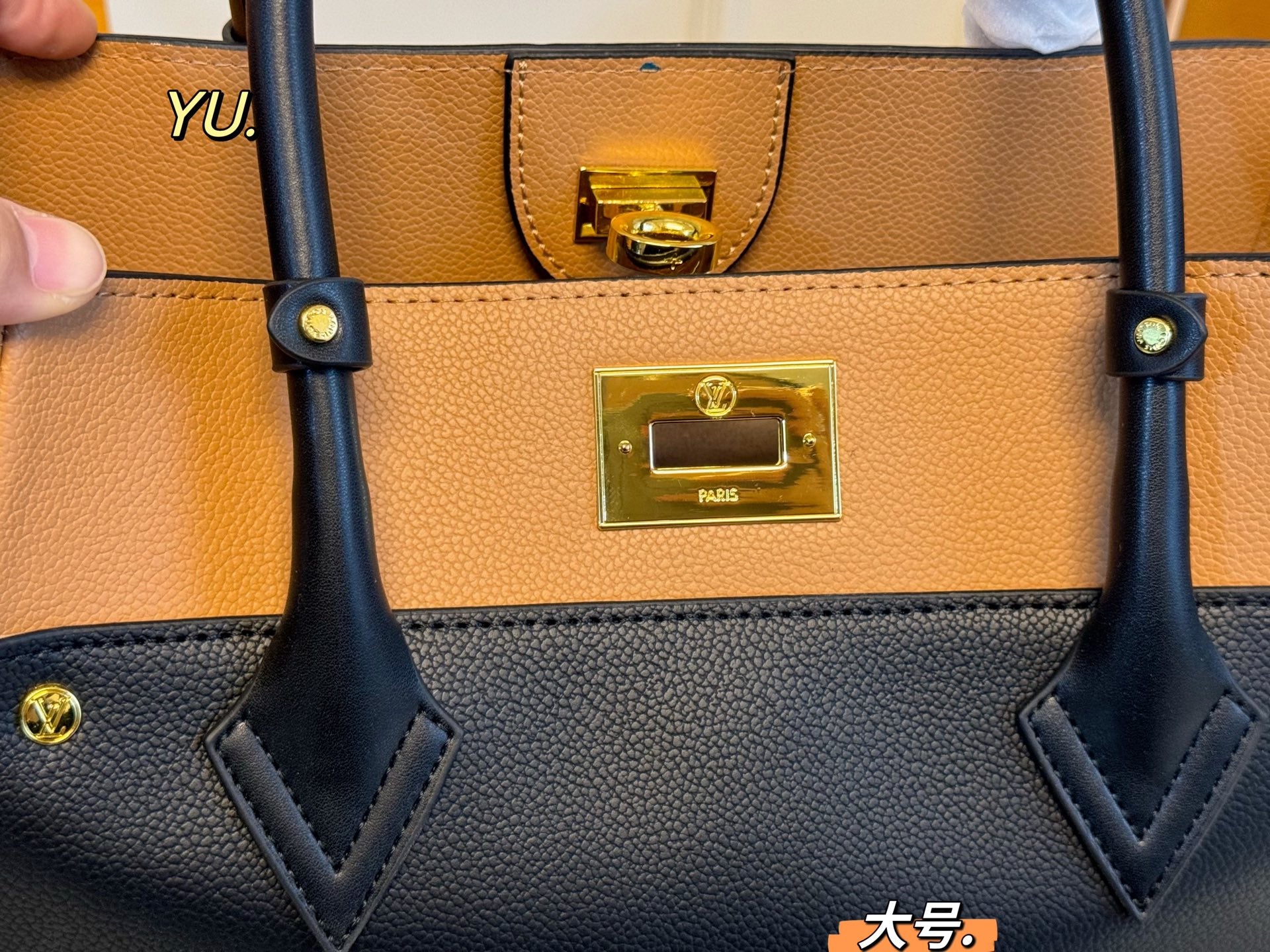 LV On My Side Handheld Tote Bag