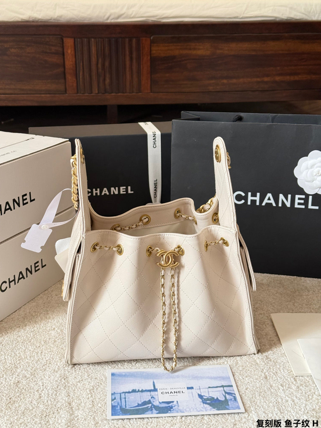 Chanel 25s Cowhide Hobo Bag