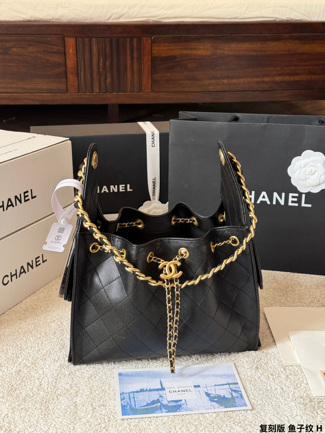 Chanel 25s Cowhide Hobo Bag