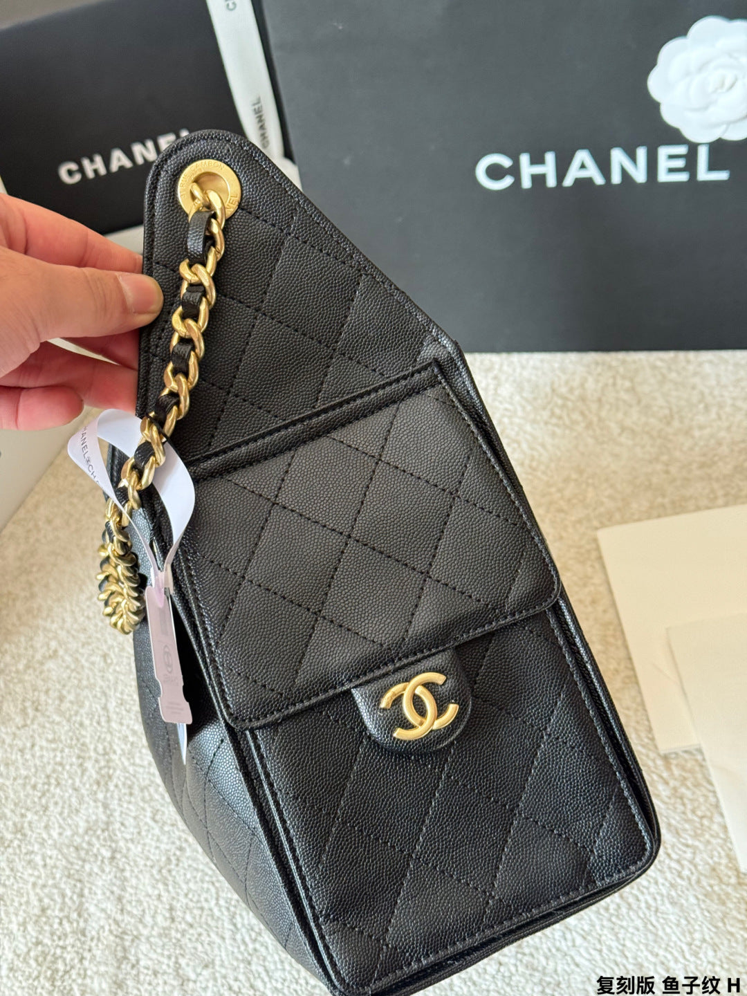 Chanel 25s Cowhide Hobo Bag