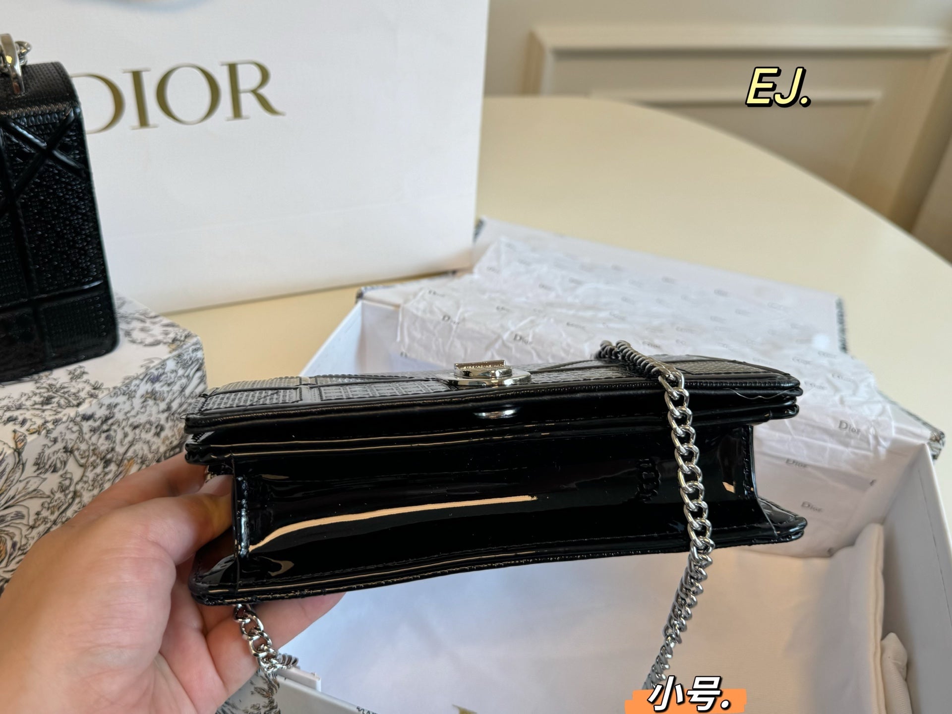 Dior AWA Shield Chain Bag