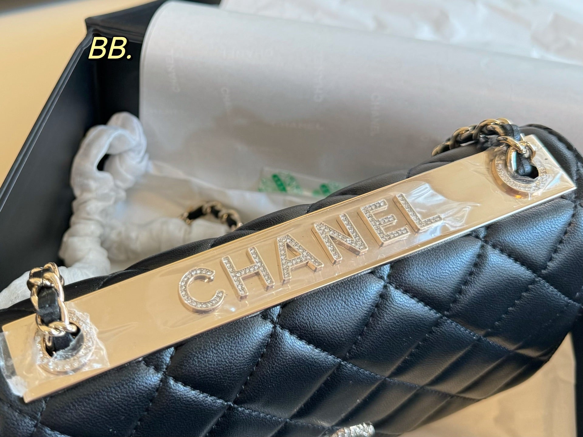 Chanel Diamond-encrusted WOC Chain Bag