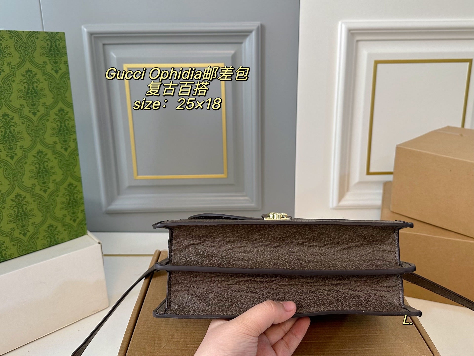 Gucci Ophidia Handheld Messenger Bag