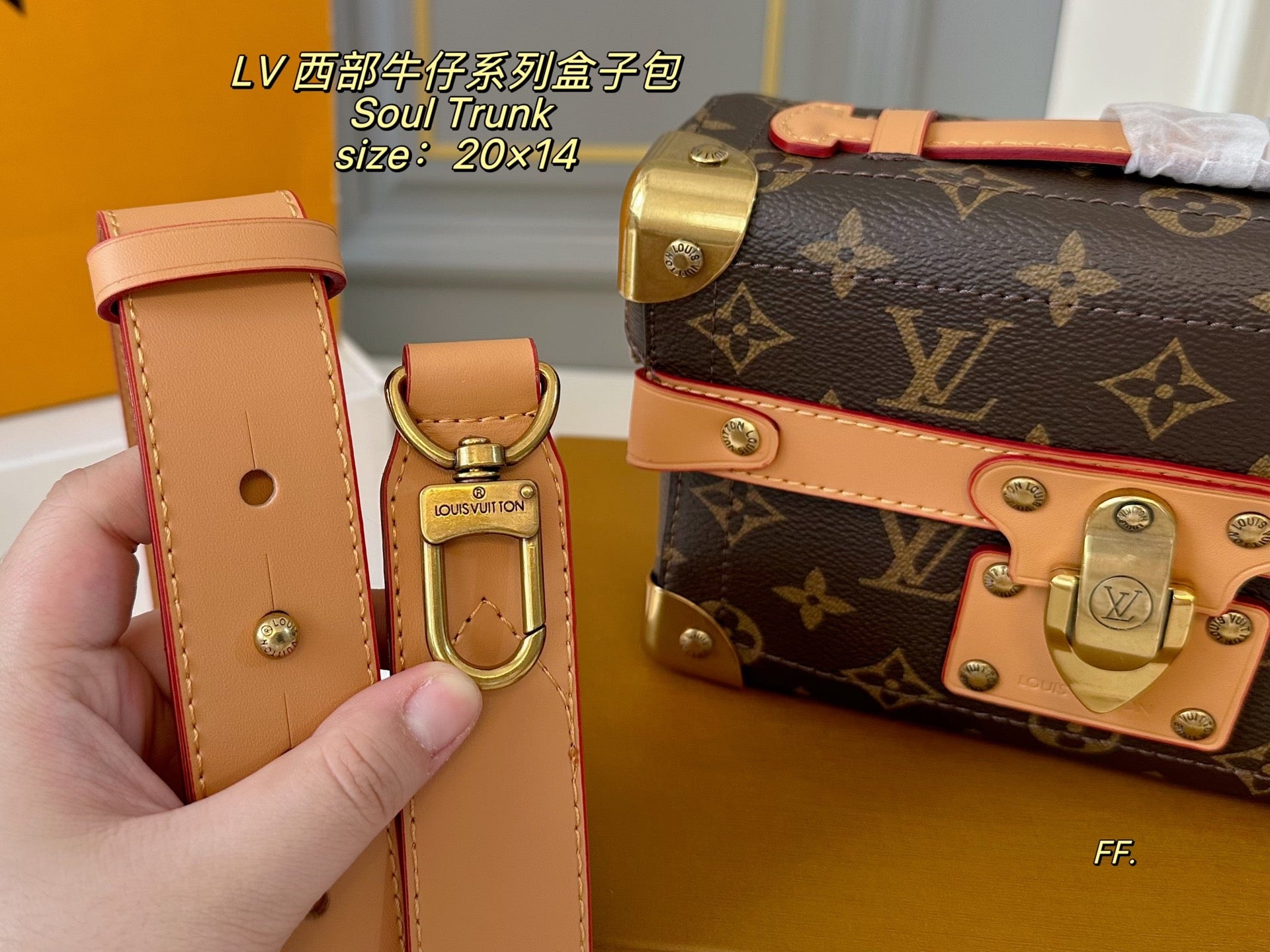 LV Western Cowboy Collection SOUL TRUNK Handbag & Crossbody Bag