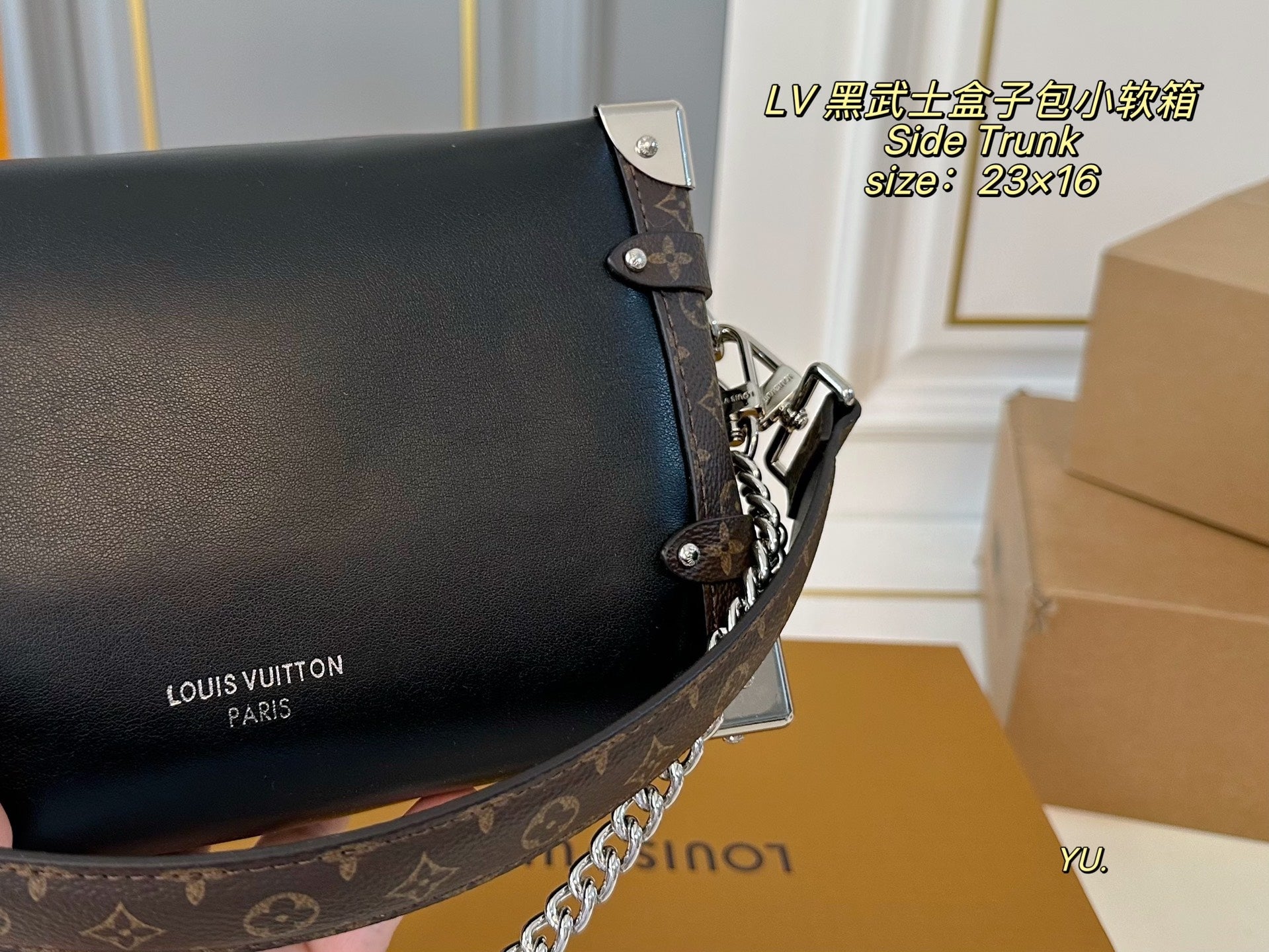 LV Darth Vader Box Bag