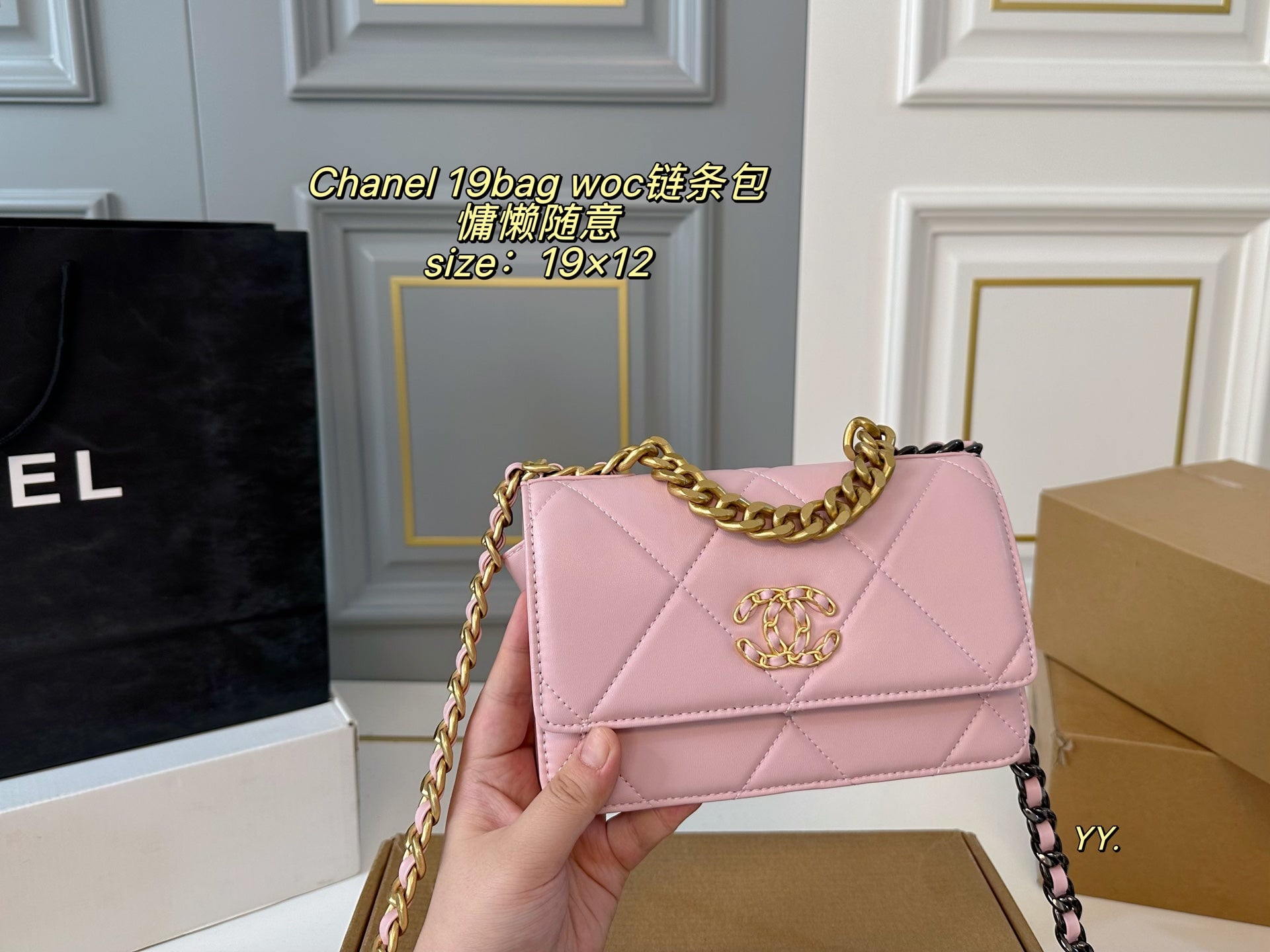 CHANEL 19 woc Chain Bag