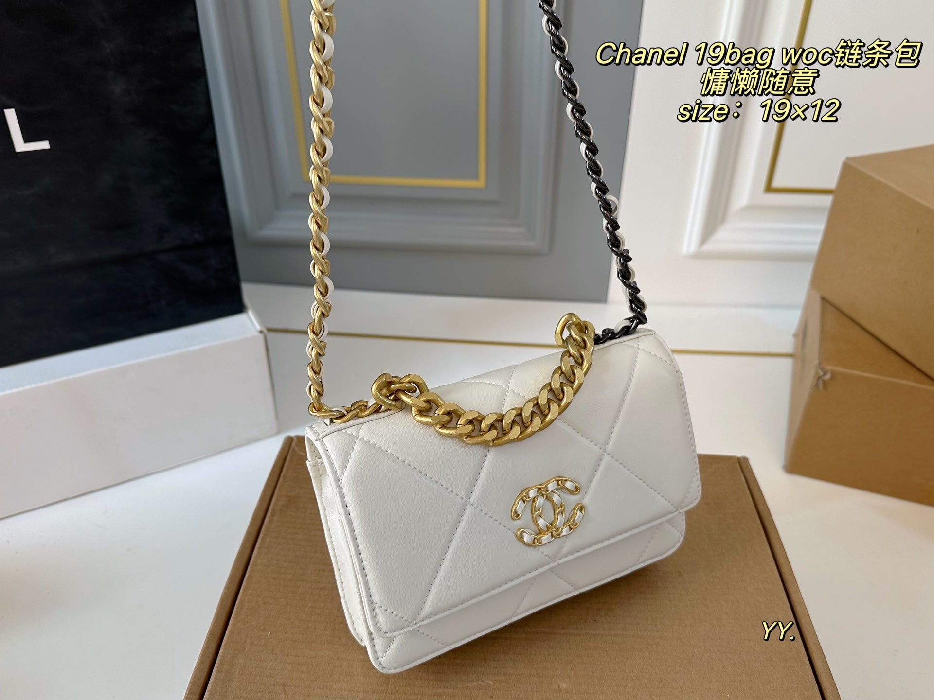 CHANEL 19 woc Chain Bag
