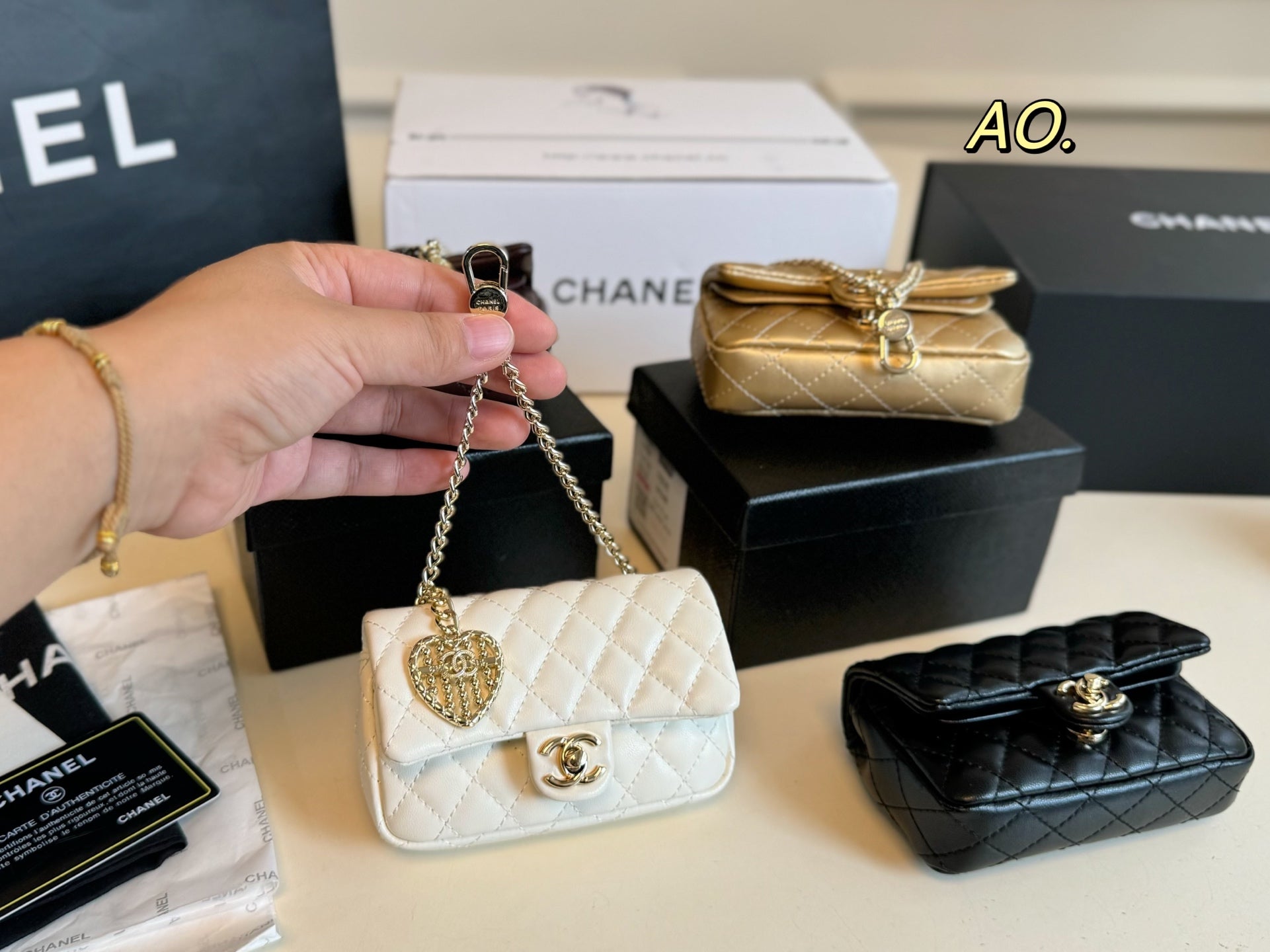 CHANEL Chain Bag Pendant
