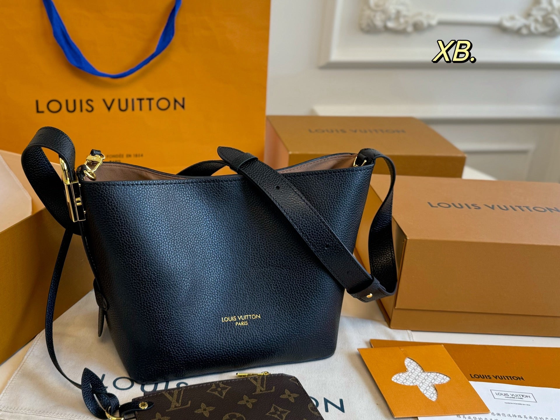 LV Lowkey All in bb Bucket Bag