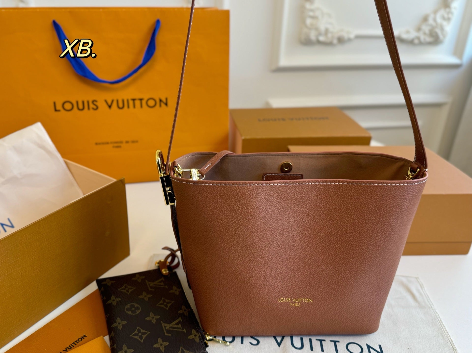 LV Lowkey All in bb Bucket Bag