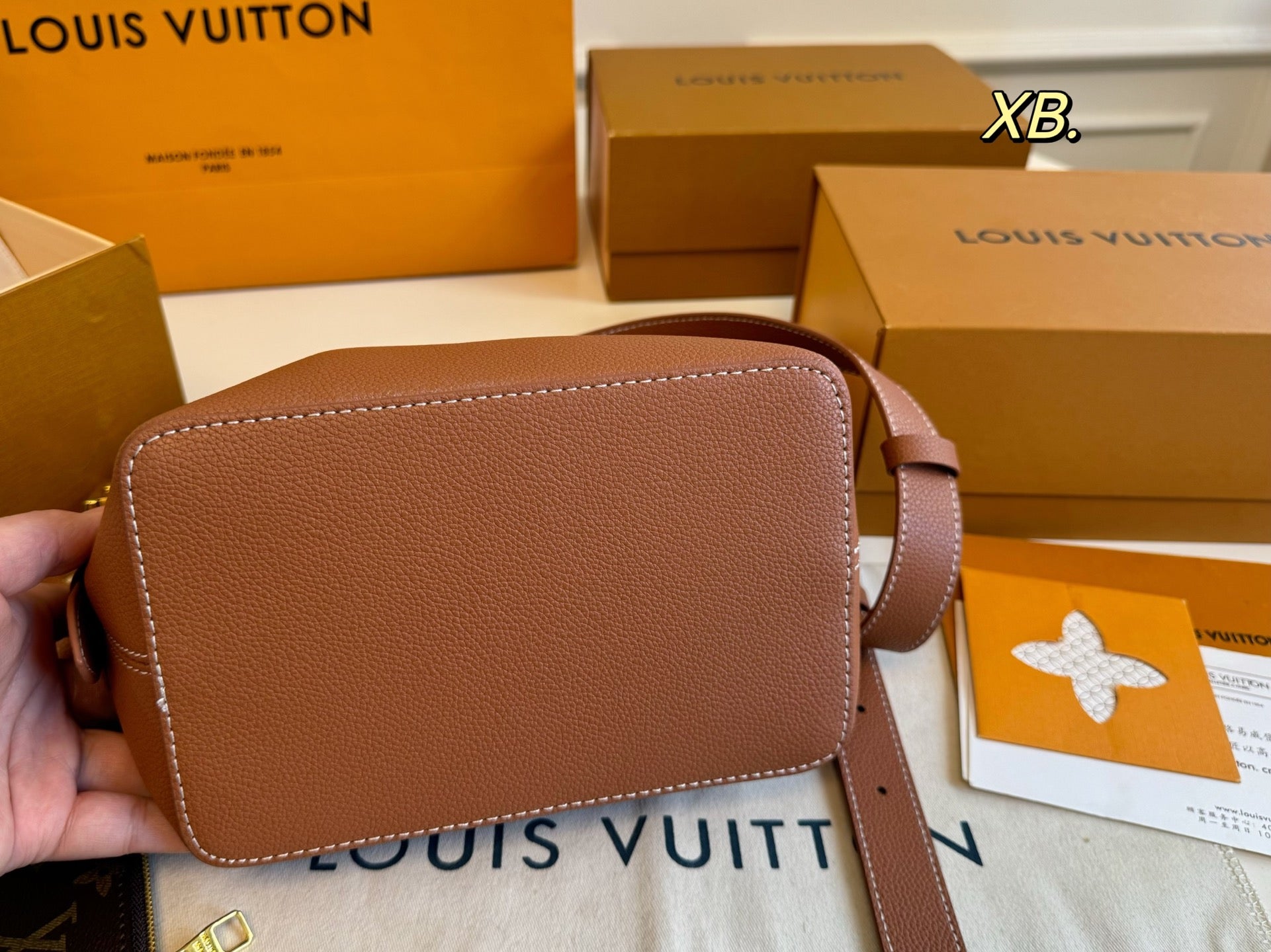 LV Lowkey All in bb Bucket Bag