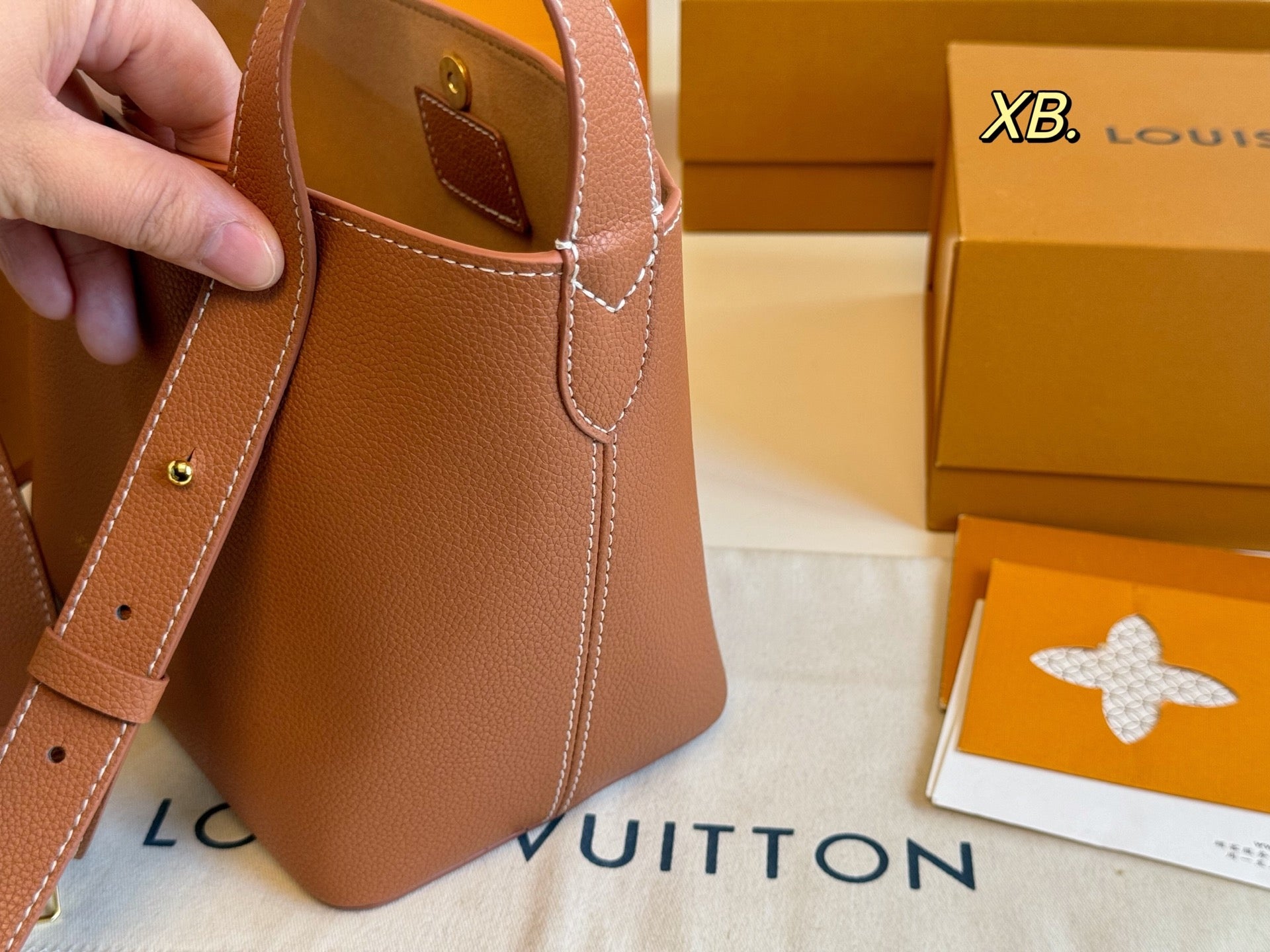 LV Lowkey All in bb Bucket Bag