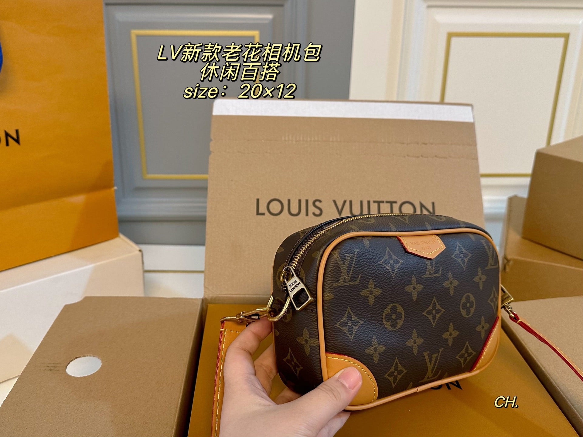 LV  Neo Alpha Camera Bag
