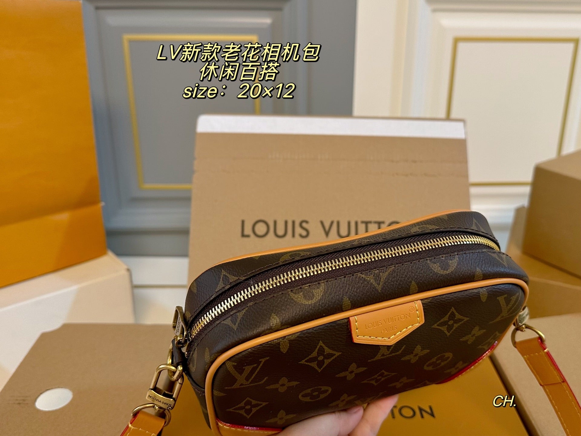 LV  Neo Alpha Camera Bag