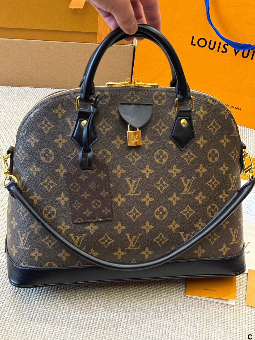 LV AIma BNB Presbyopic shell bag
