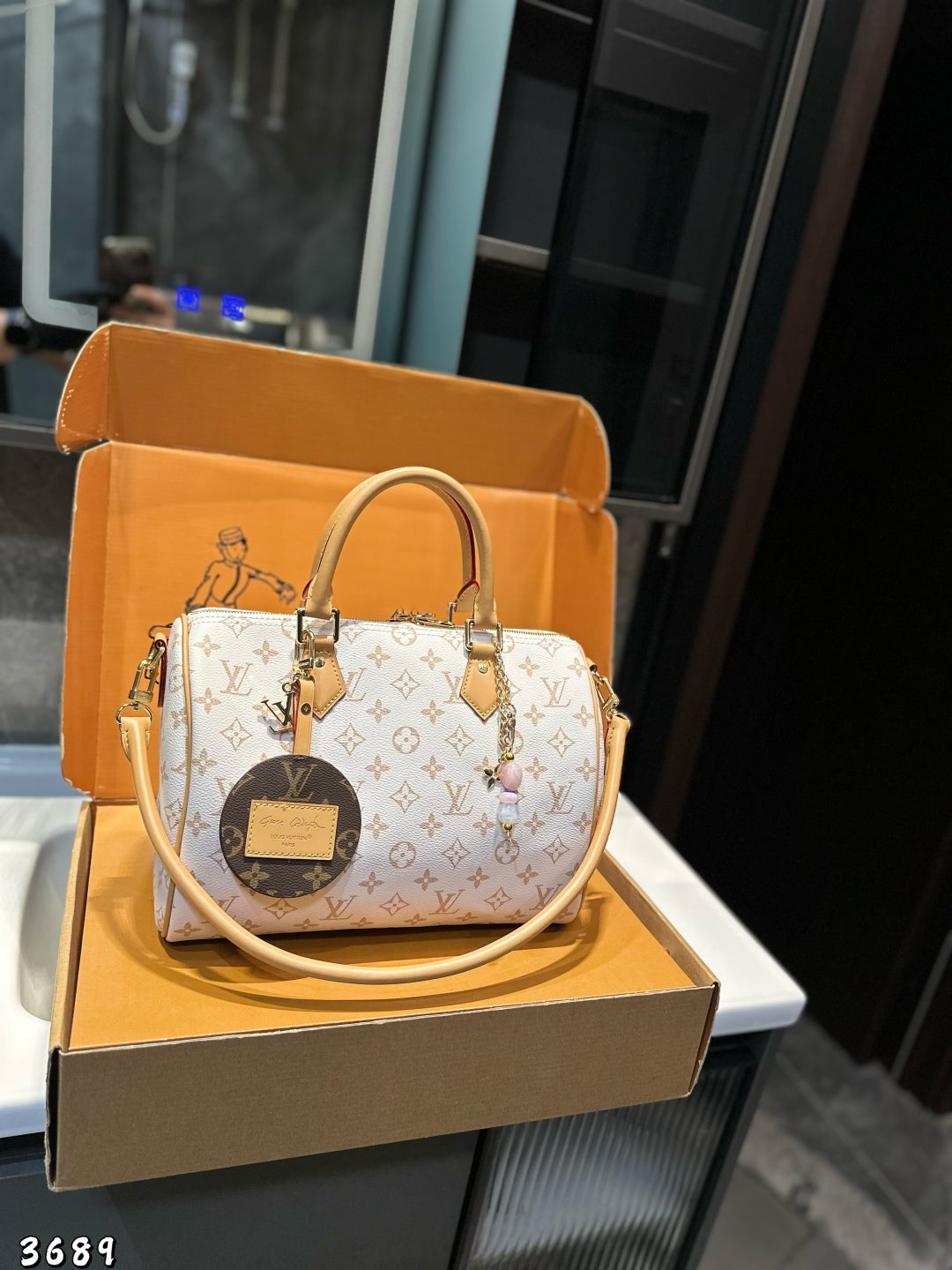 LV Speedy Soft 30 Handbag