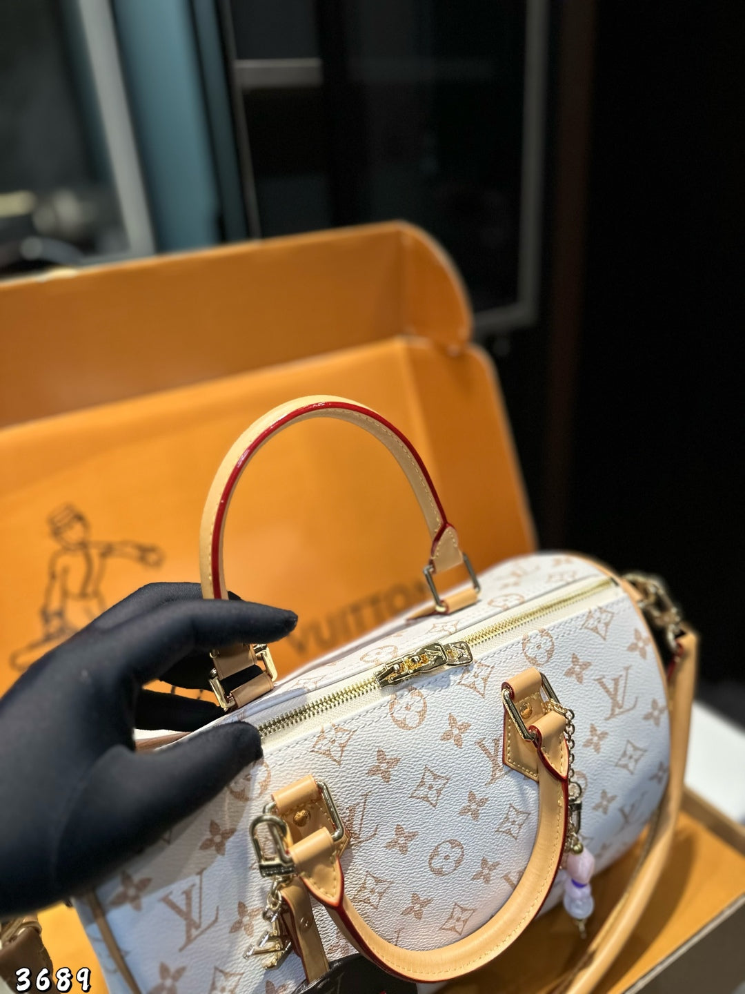 LV Speedy Soft 30 Handbag