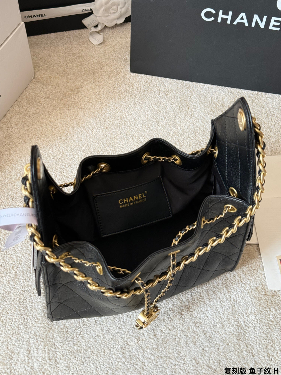 Chanel 25s Cowhide Hobo Bag